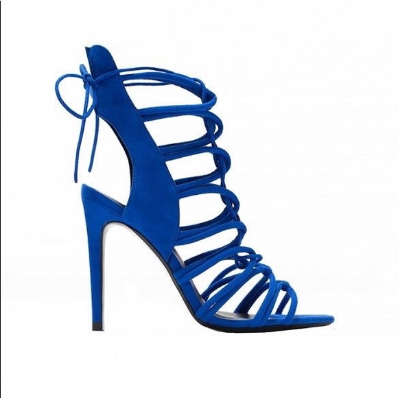 zara lace up sandals